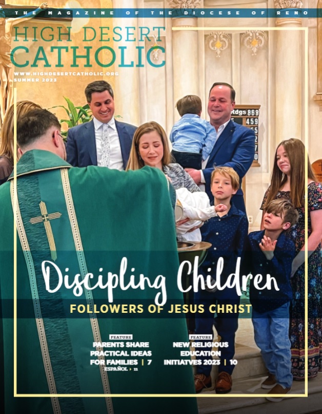 Cover High Desert Catholic Magazine, Summer 2023